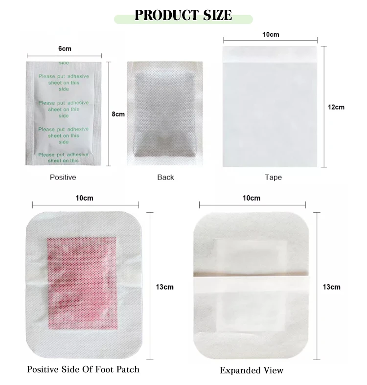 Wholesale Ginger Foot Detox Patch Foot Detox Patch Factory Detox Foot Pad to Remove Toxins details