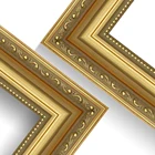 Frame Hanging Frames Dongjin Golden Gold Color Plastic Wood Wooden PS Wall Hanging Photo Painting Frame New Models