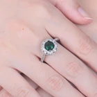 Engagement Ready To Ship New Arrive 925 Sterling Silver Engagement Wedding Rings