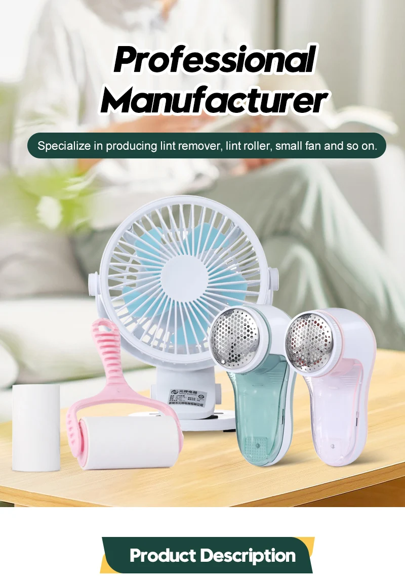 Desktop Stand Mini Fan, Plastic, 5v, Electric - detail 2