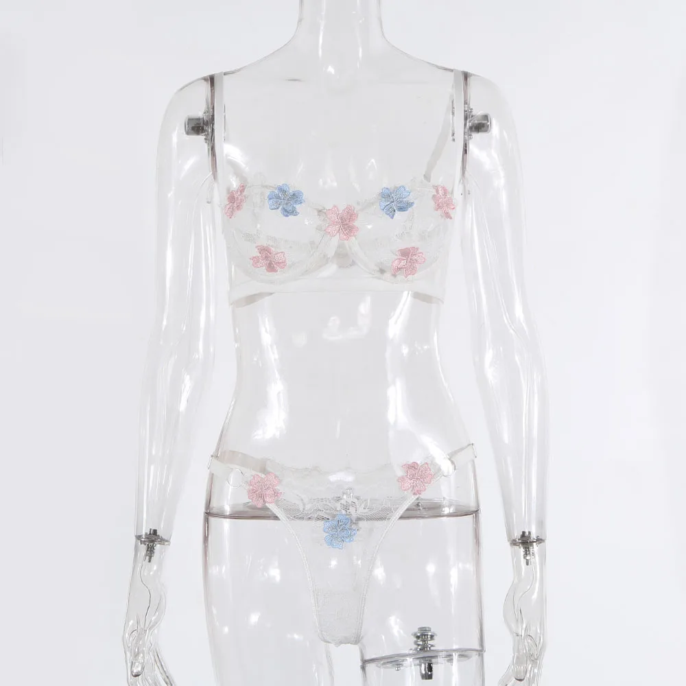 Mature Women Lace Flower Sexy Adjustable Elastic Luxury Bra Hollow Out Lingerie Buy Lace