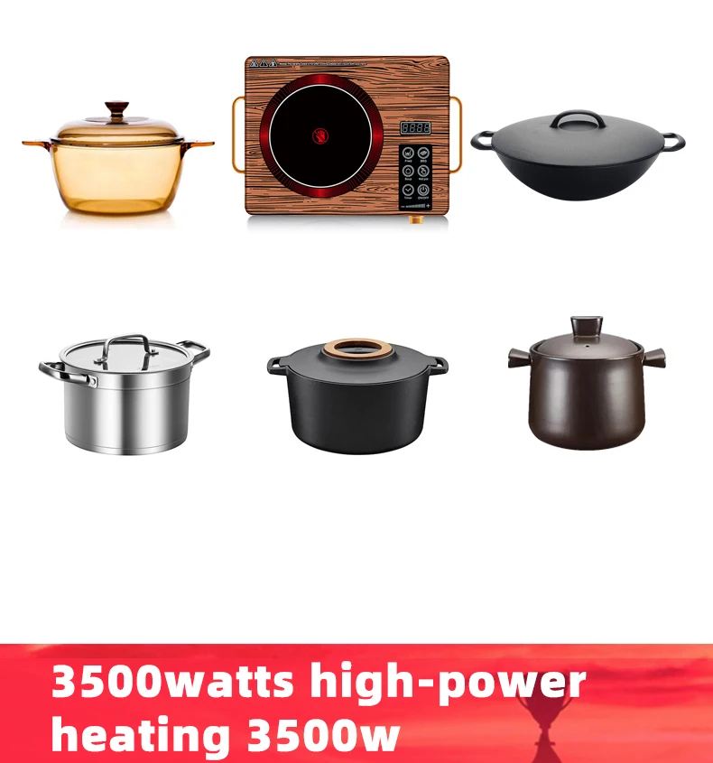 product hot salesluoqi induction cooktop electric stove 2200w 3500w induction hob single burner induction infrared cooker-17
