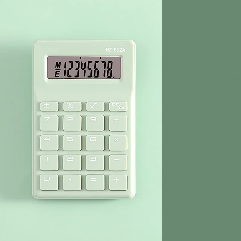 Custom cute 8-digit mini calculator abs perfect for school & office custom small stationery set available Custom cute 8-digit mini calculator abs perfect for school & office custom small stationery set available
