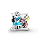 Charms Heart Enamel Gold Plated 925 Sterling Silver Dreamcatcher Animal Charms For Jewelry Making Fit Pandora Necklace
