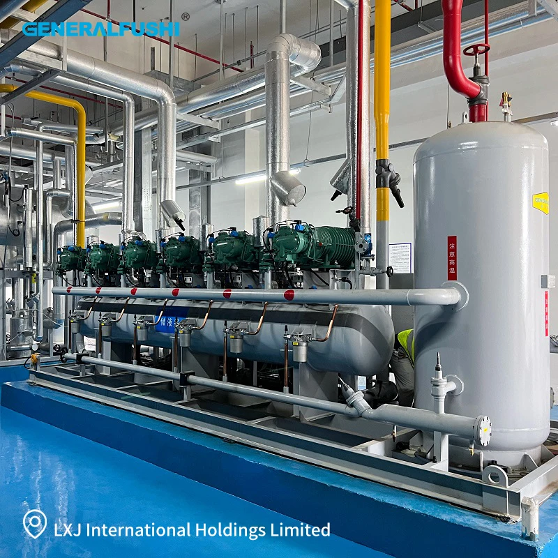 Screw Compressor, GENERALFUSHI, R404A, Compressor rack - detail 16