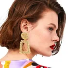 Hoop Design Hoop Earrings Fashion Statement Wholesale Big Small Cheap Geometric Custom Hoop Alloy Earrings
