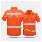 Uniform Uniform Sanitation Suit Working Suit With Reflective Strip High Quality Work Clothes