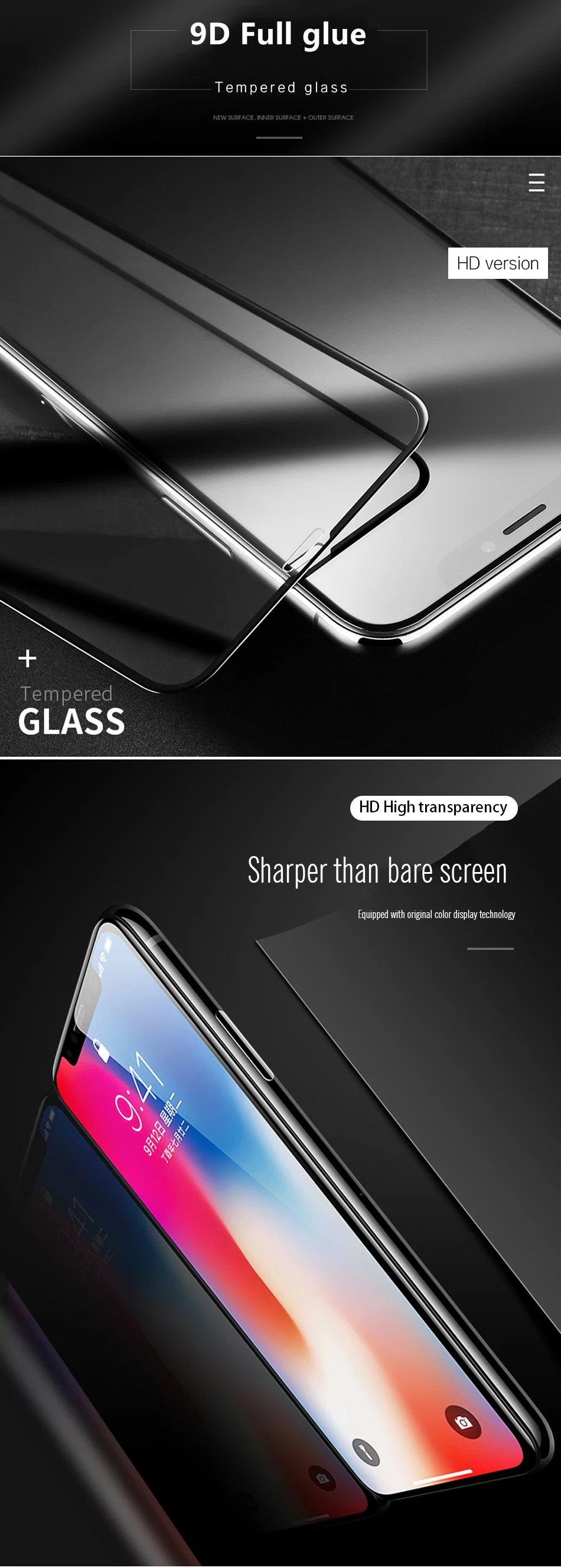 Drop Shipping 9d Mobile Phone Camera tempered glass screen protector guard  full glue for iphone 11 12 pro iphone X max mini
