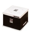 Square Mocha Paper 6 8 10 12 14 16 Inch Square Three-in-one Black Cake Box