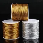 String Custom Gold Elastic String Metallic Gold Elastic Cord With Best Quality