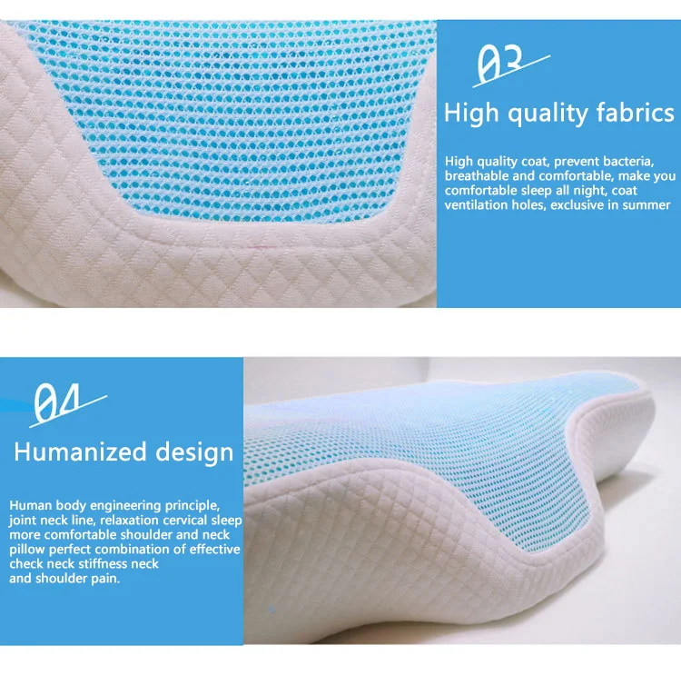 square memory foam pillow