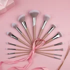 Makeup OEM Custom Logo Cosmetic Brush Natural Hair Private Label Professional Makeup Brush Set