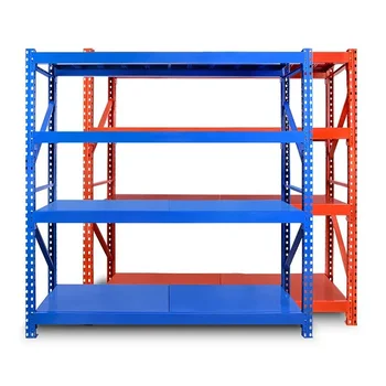 Warehouse Heavy Duty Pallet Racking System Storage Shelves Adjustable Medium Duty shelving 100-800kg