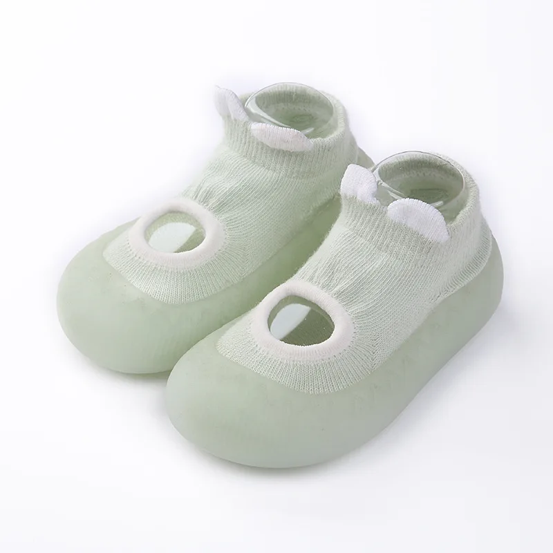 Baby Summer Breathable Toddler Shoes for Boys and Girls Indoor Non-slip Soft Soled Floor Socks