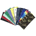 Cotton Scarf Fashion Cotton Custom Comfortable Square Scarf Men Sport Outdoor Tie Dye Bandana