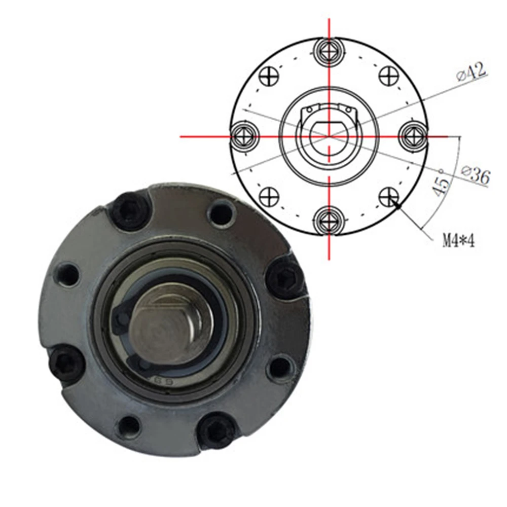 Pg42775 Gearbox Motor 1224v 90rpm High Torque Dc Reduction Reversible