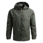 Men's Jacket Men's Lightweight Windbreaker Jacket Water Resistant Shell Outdoor Hooded Coat