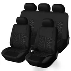 Covers Back LECJ Car Seat Covers Universal Fit Full Set Back Seat Protectors Tire Tracks Car Accessories