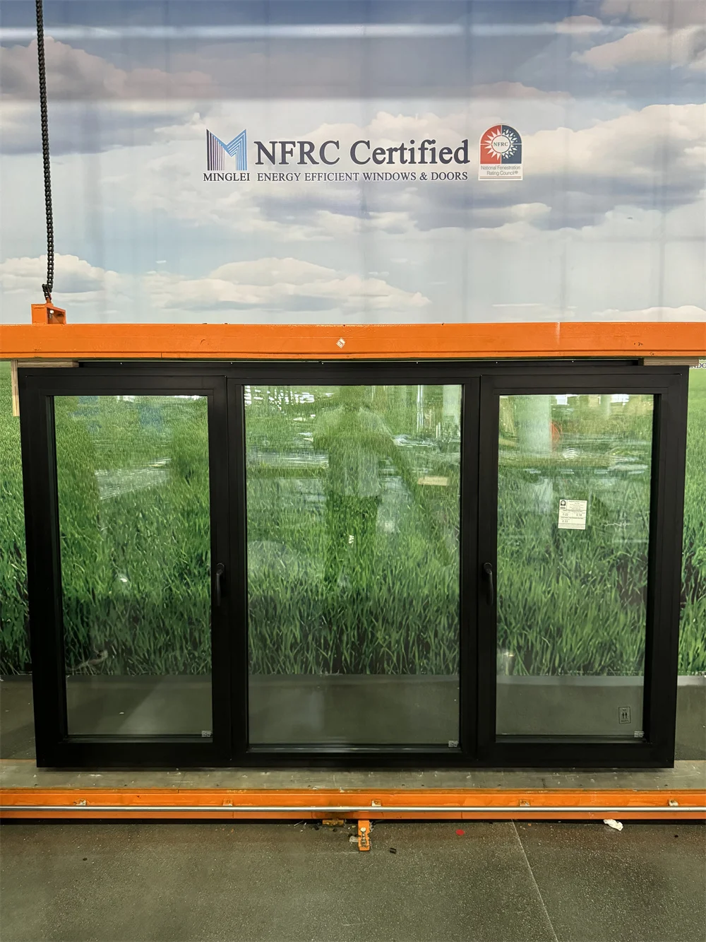 product energy star triple glass tempered casement window thermal break aluminum tilt and turn windows-5