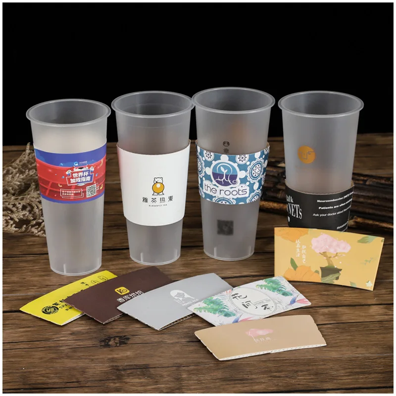 Custom Printed Disposable Hot Drink Paper Coffee Cups Sleeve Buy