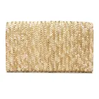 Hand Made Wholesale OEM Hand Made Summer Straw Handbag Straw Bag Girls Tote Straw Beach Bag With Low Price