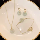 Pendant Jade Necklace Pendant 2021 Fashion Jewelry Trendy Pendant Jade Necklace Women