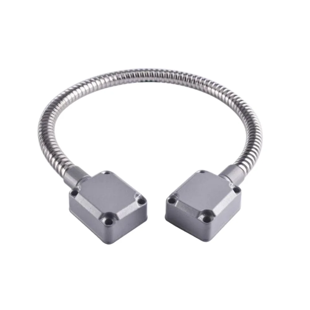 Details about   Door Cable Protector Exposed Mounting Sleeve Door Loop Stainless Steel Exposed 