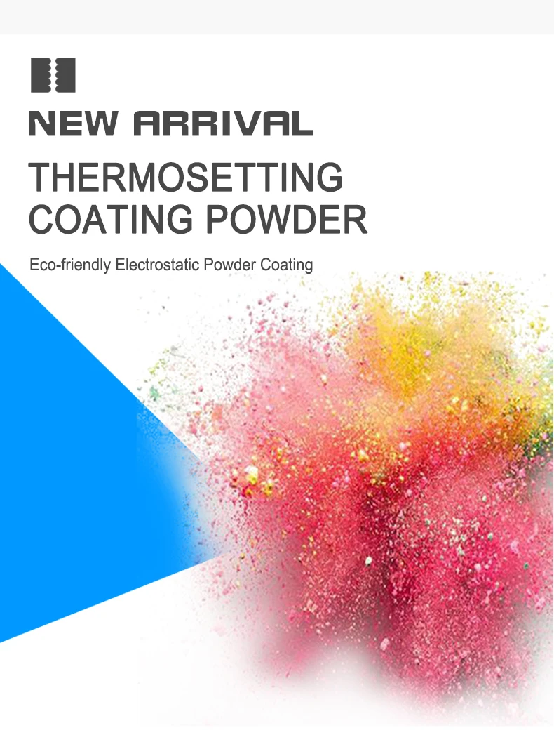 Polyester Powder Coating Electrostatic Spray Thermosetting Epoxy