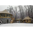 Tent High Class 5 Star Hotel Fireworm Glamping Tent Glamping Tent Hotel Villa