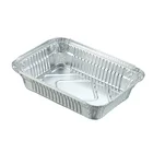 Aluminum Foil Premium Quality Food Packaging Disposable Square Lunch Box Aluminum Foil Container