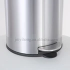 Bins Stainless Steel Style 3L/5L/12L/20L/30L Kitchen Waste Bins White Box Packing Office Household Trash Can