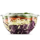 Plastic Bowl Eco Pet Clear Recycled Take Away Packaging Box Blister Plastic Food Fruit Salad Bowl Container