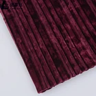 Pleated Ice Spandex Crushed Velvet Fabric For Dress