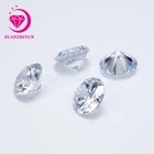 White Round Cubic Zirconia Whiteround White Round Brilliant Cut Cubic Zirconia Gemstone