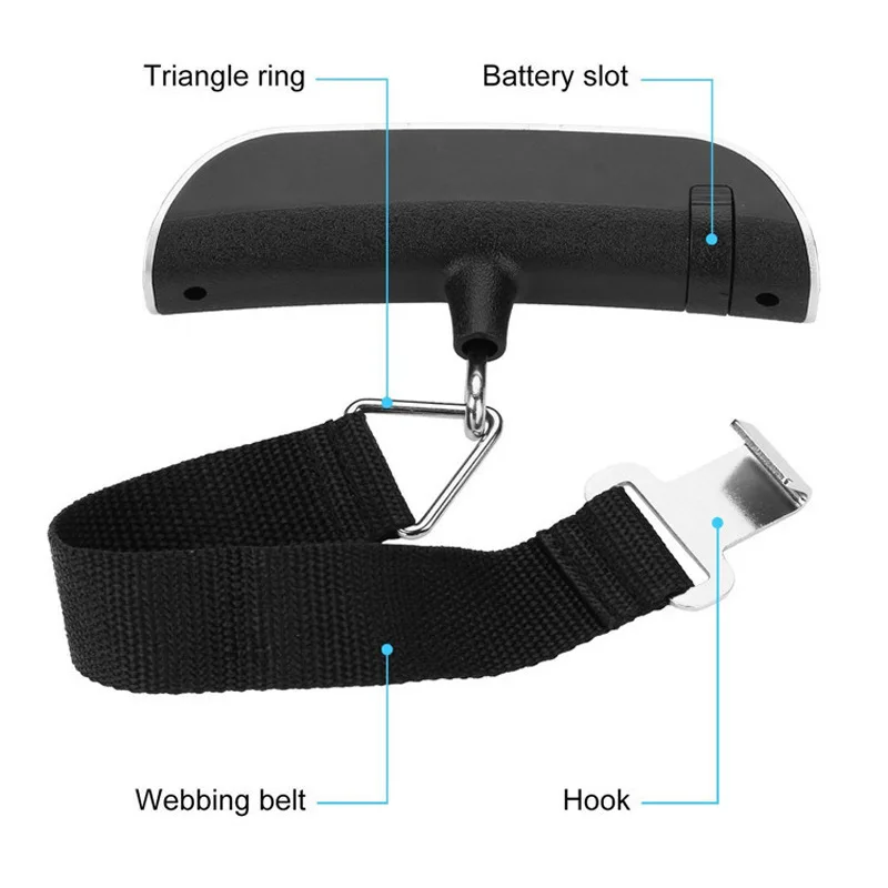 Balance Numérique Portable avec Affichage LCD Électronique-3