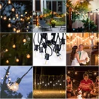 Led Light For Party Lights Widely Used 48ft Outdoor Led Light For Holiday Wedding Party Yard String Lights