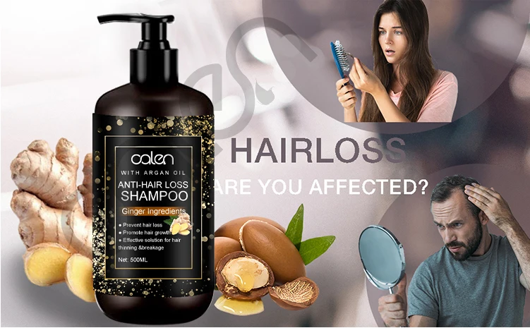 自有品牌防脱发洗发水维生素生长洗发水用于稀疏受损和干燥头发