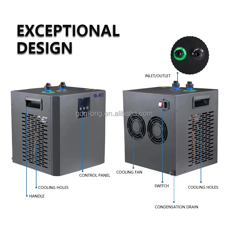 Aquarium Chiller, 132gal, 500L - detail 12