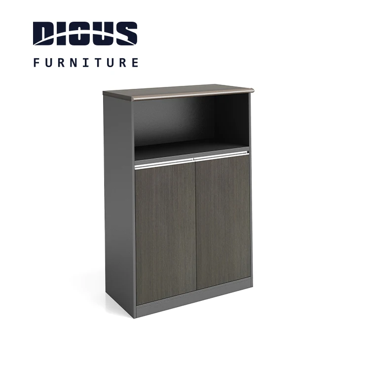 Dious new design wooden storage cabinet shelf wood white filing cabinet in China