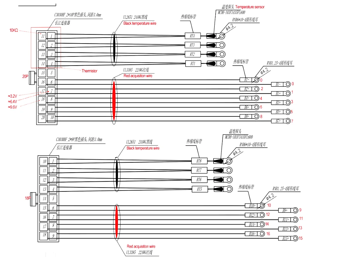 Integrated BMS Battery Management System with 3 Years Warranty for Solar Energy Storage Lithium Battery Packs