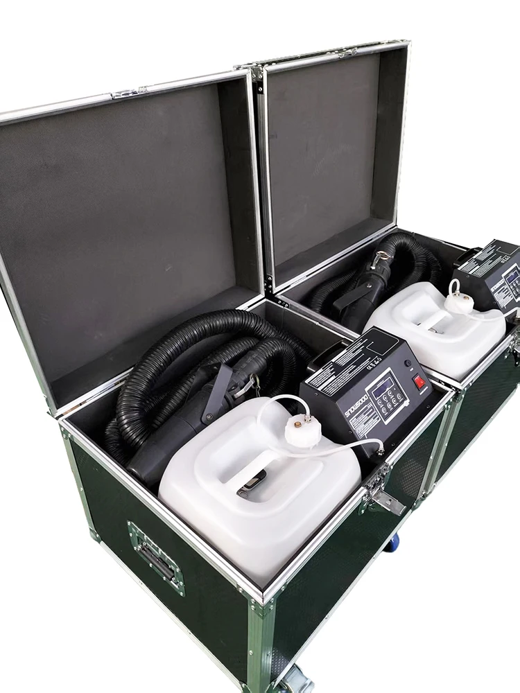 Electric 3500w Weeding Snow Making Machine Outdoor Artificial Snow Flakes for Christmas Halloween Festival Party Stage DMX Stage