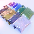 Crafts Glass Bottle Nail Glitter Powder For Crafts Slim Glass Bottle Cosmetic