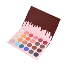 Eye Vegan Cruelty Free Cheap 24 Color Cardboard Makeup Packaging Glitter Powder Eye Shadow Palette