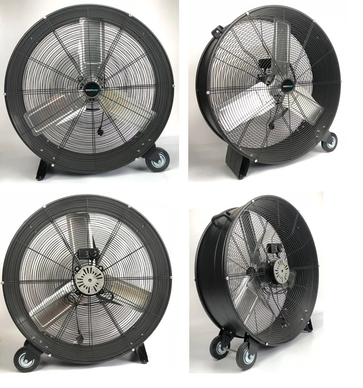 Floor Pedestal Drum Fan, Waterproof, 110, 210~290 m³ - detail 12