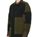 Jacket Jacket Trade Assurance Patchwork Oversize Sherpa Fleece Jacket With Curve Hem