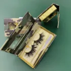 Private Label Custom Logo Packaging Box Magnetic Eyeliner Glue Private Label False Silk Magnetic Eyelashes