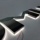 Backlit 3d Sign Outdoor Or Indoor 3d Custom Metal Stainless Steel Halo Lit Letter Illuminated Led Backlit Logo Sign