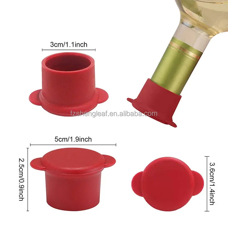 product cork sparkling leak proof silicone wine bottle beer cap personalized customized wedding favors zinc alloy stopper shooting-9