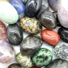 Natural 7 Chakra Rainbow Crystal Tumble Reiki Polishing Stone For Healing Reiki