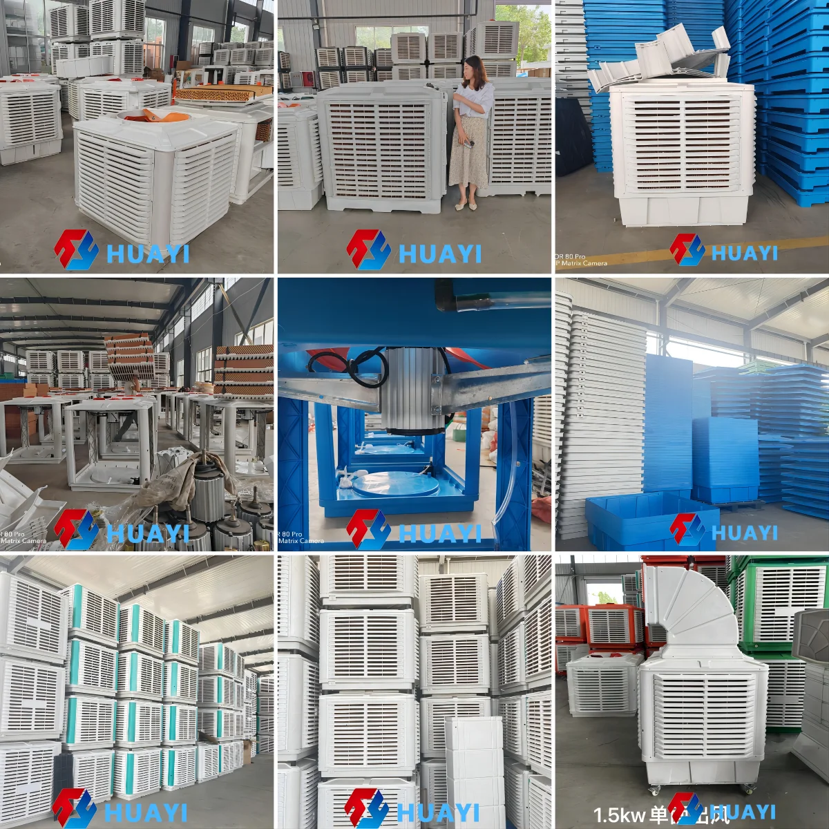 Type Evaporative Air Conditioner, 220V, 1.1/1.5/2.2/3KW - detail 56